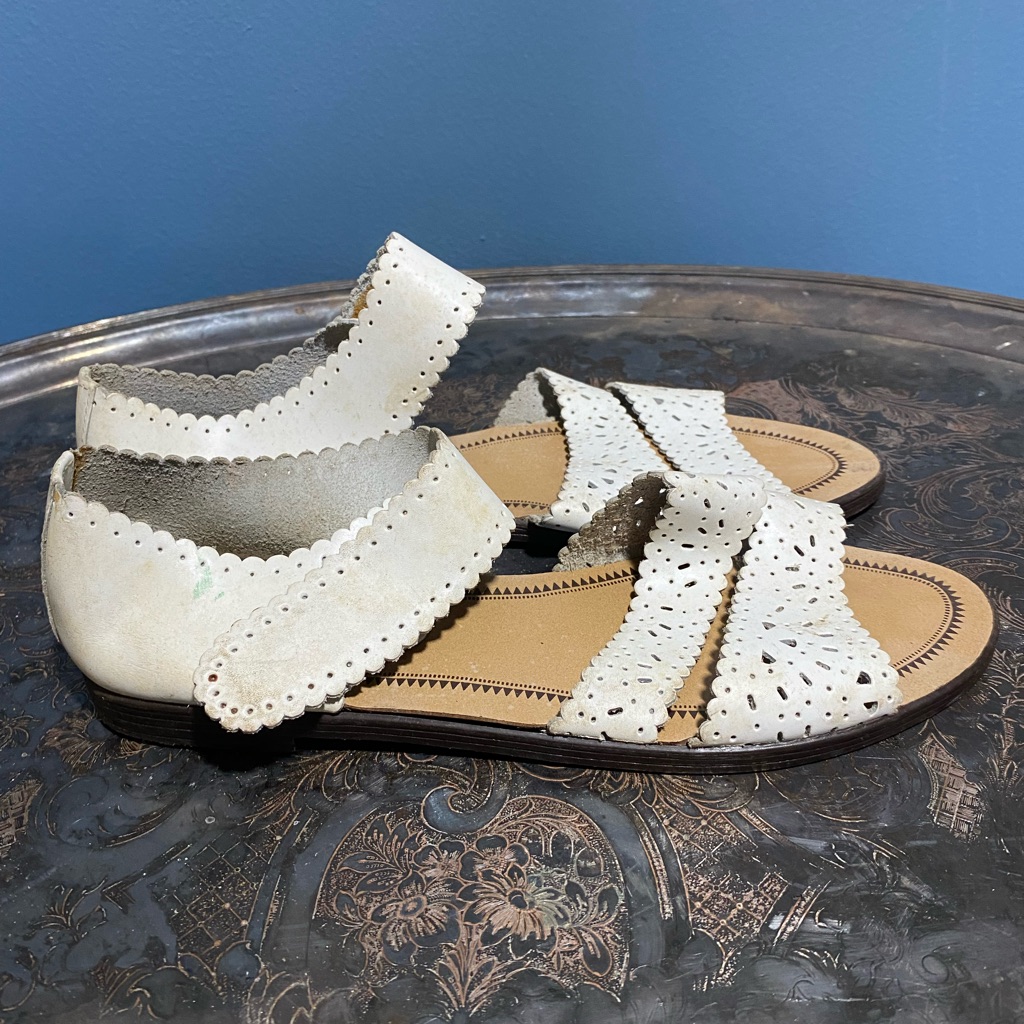 Vintage Boho Leather Sandals